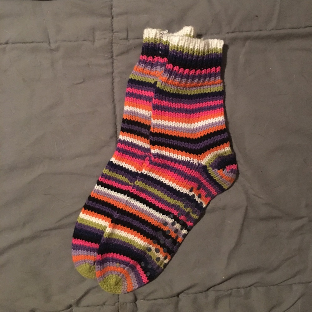 Knit Non-Slip Slipper Socks